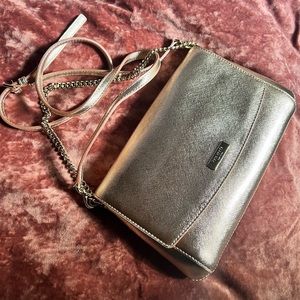 Kate Spade Greer Laurel Way rose gold crossbody purse